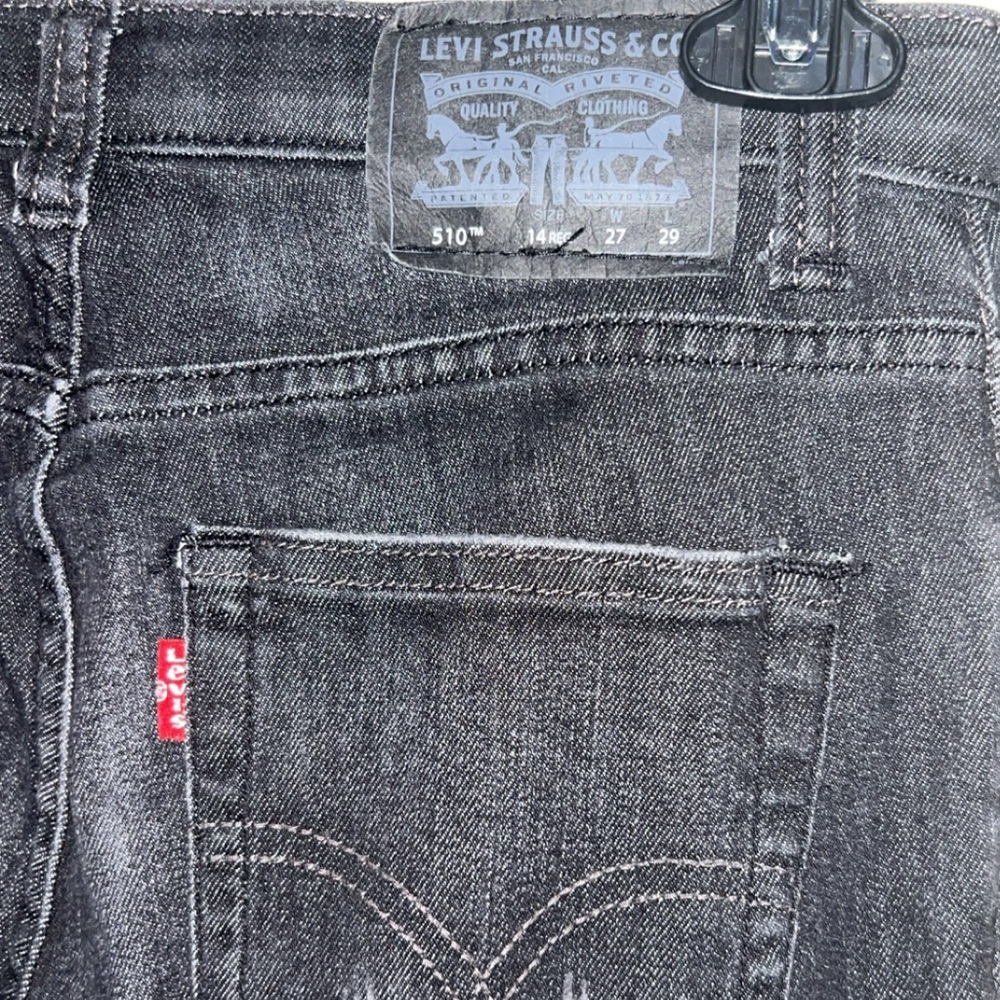 Levi's Men's Dark Gray Skinny Jeans